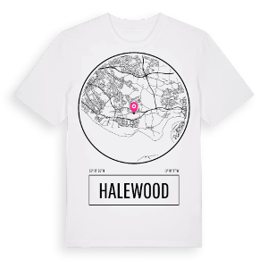 Halewood t-shirt – ekologisk bomull t-shirt från Pinshirt