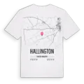 Hallington karta t-shirt