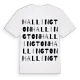 Hallington ordlek t-shirt