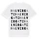 Halvergate ordlek t-shirt