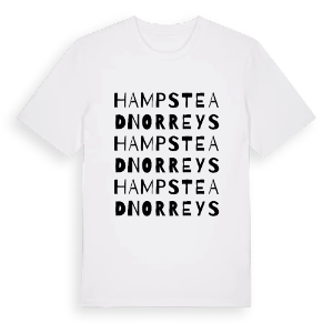 Hampstead Norreys ordlek t-shirt – ekologisk bomull t-shirt från Pinshirt
