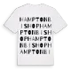 Hampton Bishop ordlek t-shirt