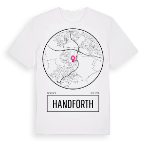 Handforth t-shirt – ekologisk bomull t-shirt från Pinshirt