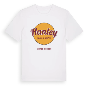 Hanley cirkel t-shirt – ekologisk bomull t-shirt från Pinshirt