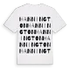 Hannington ordlek t-shirt