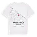 Happisburgh karta t-shirt