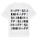 Happisburgh ordlek t-shirt