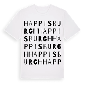 Happisburgh ordlek t-shirt – ekologisk bomull t-shirt från Pinshirt