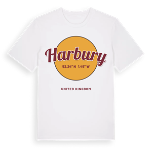 Harbury cirkel t-shirt – ekologisk bomull t-shirt från Pinshirt