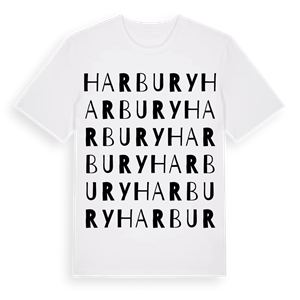 Harbury ordlek t-shirt – ekologisk bomull t-shirt från Pinshirt