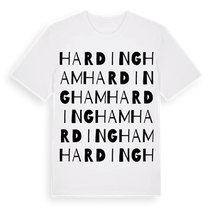 Hardingham ordlek t-shirt – ekologisk bomull t-shirt från Pinshirt