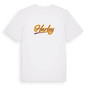 Harley baseball t-shirt – ekologisk bomull t-shirt från Pinshirt