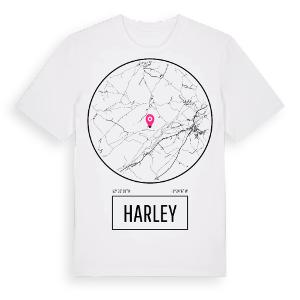 Harley t-shirt – ekologisk bomull t-shirt från Pinshirt