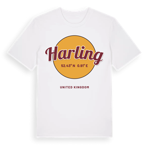 Harling cirkel t-shirt – ekologisk bomull t-shirt från Pinshirt
