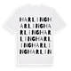 Harling ordlek t-shirt