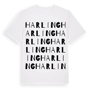 Harling ordlek t-shirt – ekologisk bomull t-shirt från Pinshirt