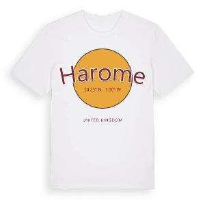 Harome cirkel t-shirt – ekologisk bomull t-shirt från Pinshirt