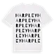 Harpley ordlek t-shirt