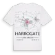 Harrogate karta t-shirt