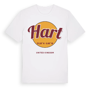 Hart cirkel t-shirt – ekologisk bomull t-shirt från Pinshirt