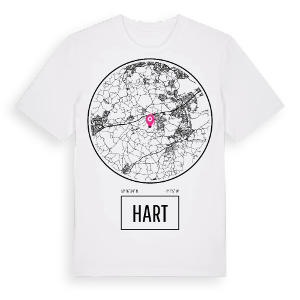 Hart t-shirt – ekologisk bomull t-shirt från Pinshirt