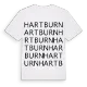 Hartburn ordlek t-shirt