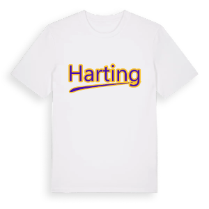 Harting baseball t-shirt – ekologisk bomull t-shirt från Pinshirt