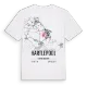Hartlepool karta t-shirt