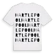 Hartlepool ordlek t-shirt