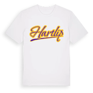 Hartlip baseball t-shirt – ekologisk bomull t-shirt från Pinshirt