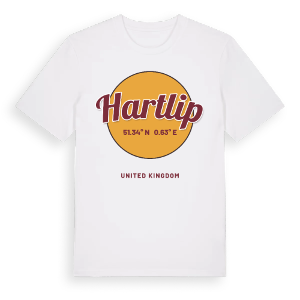 Hartlip cirkel t-shirt – ekologisk bomull t-shirt från Pinshirt