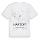 Hartoft karta t-shirt
