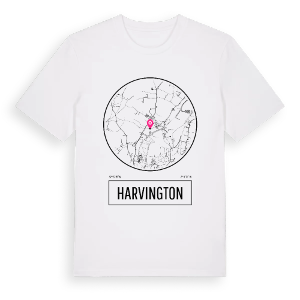 Harvington t-shirt – ekologisk bomull t-shirt från Pinshirt
