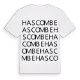 Hascombe ordlek t-shirt