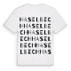 Haselbech ordlek t-shirt
