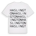 Haslington ordlek t-shirt