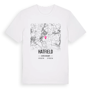 Hatfield karta t-shirt – ekologisk bomull t-shirt från Pinshirt
