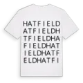 Hatfield ordlek t-shirt
