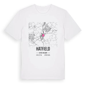 Hatfield karta t-shirt – ekologisk bomull t-shirt från Pinshirt