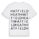 Hatfield Heath ordlek t-shirt