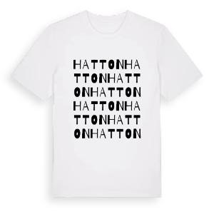 Hatton ordlek t-shirt – ekologisk bomull t-shirt från Pinshirt