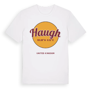 Haugh cirkel t-shirt – ekologisk bomull t-shirt från Pinshirt