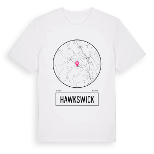 Hawkswick t-shirt – ekologisk bomull t-shirt från Pinshirt