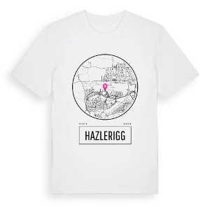 Hazlerigg t-shirt – ekologisk bomull t-shirt från Pinshirt