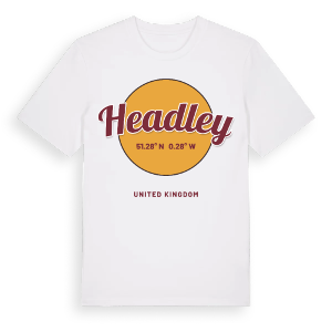 Headley cirkel t-shirt – ekologisk bomull t-shirt från Pinshirt