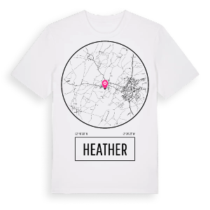 Heather t-shirt – ekologisk bomull t-shirt från Pinshirt
