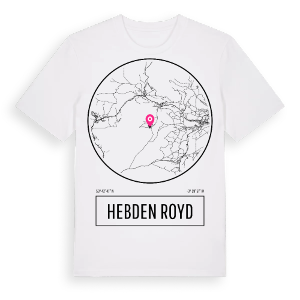 Hebden Royd t-shirt – ekologisk bomull t-shirt från Pinshirt