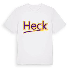 Heck baseball t-shirt – ekologisk bomull t-shirt från Pinshirt