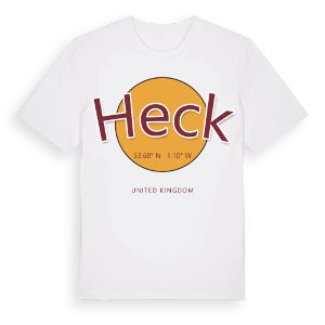 Heck cirkel t-shirt – ekologisk bomull t-shirt från Pinshirt