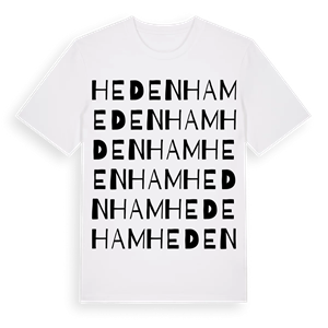 Hedenham ordlek t-shirt – ekologisk bomull t-shirt från Pinshirt